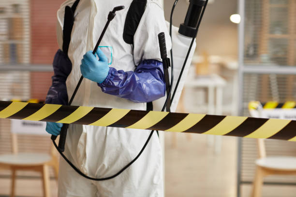 Professional Biohazard technician working in Ponca, AR